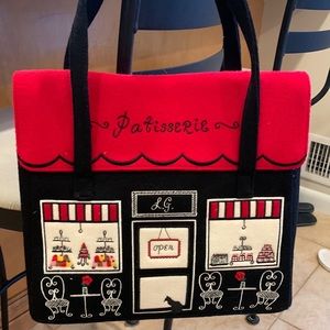 Lulu Guiness vintage “Patisserie” bag. Original tags fr Henri Bendel & dust bag